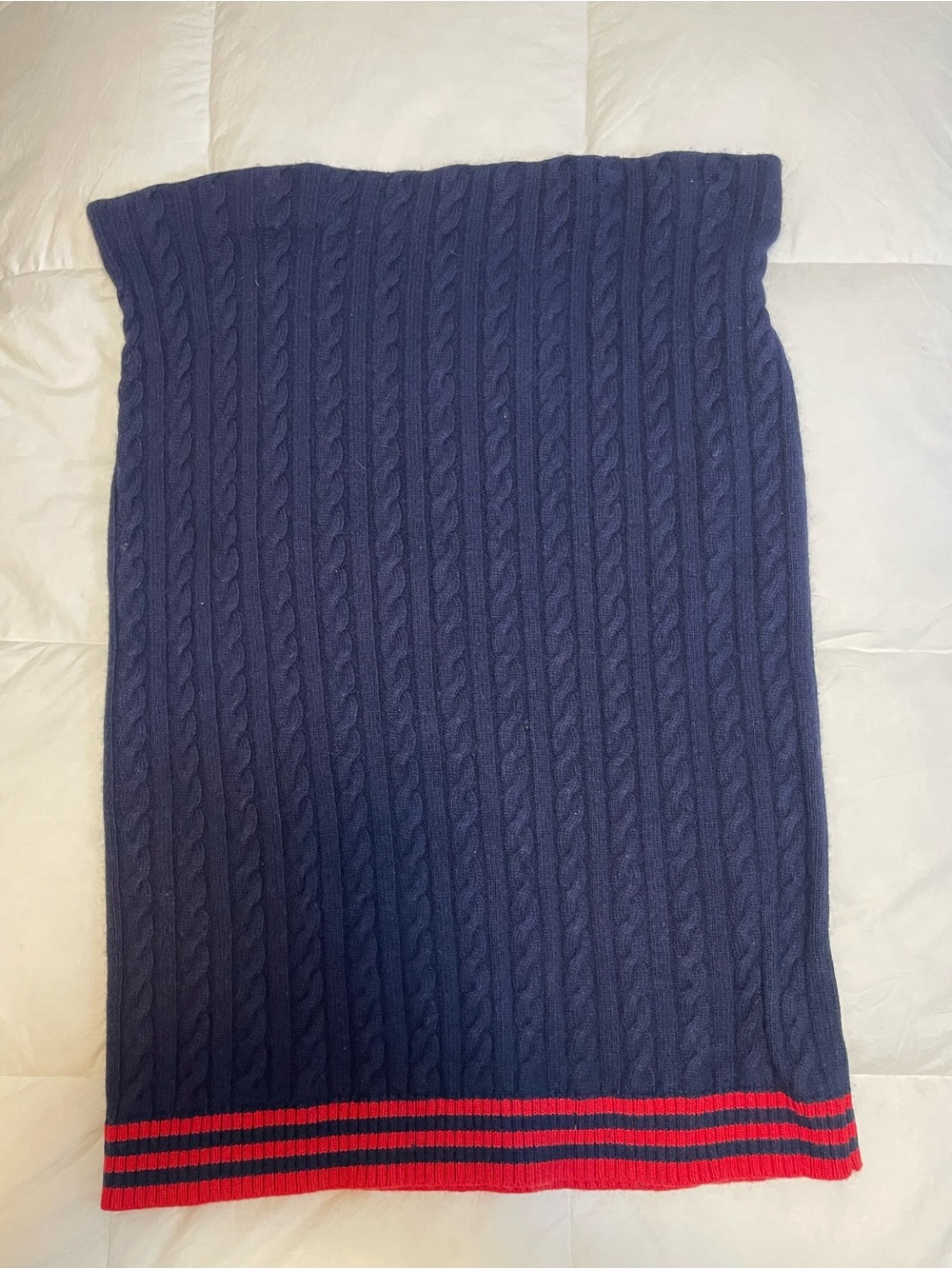 Ralph Lauren cable knit maxi skirt 3X